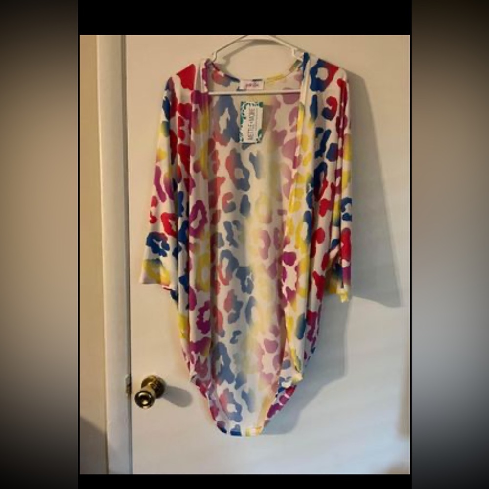 Leopard Print boutique Kimono